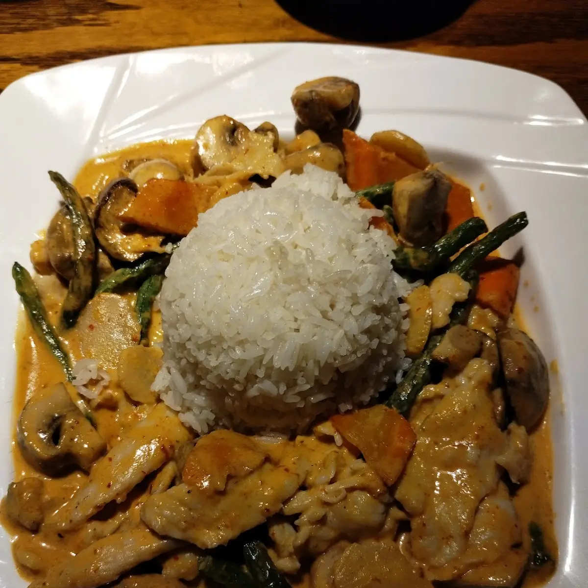 Red Thai Curry Chicken