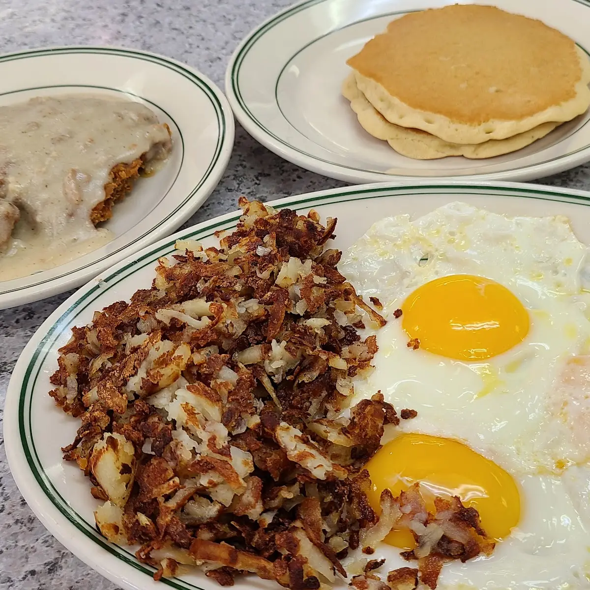 Country Fried Steak Skillet