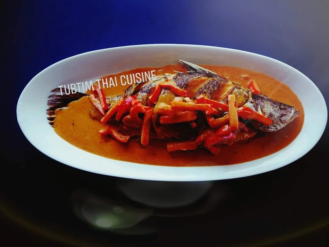 Deep Fried Fish Curry, TubTim Thai Cuisine