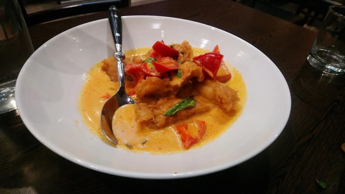 Red Curry Capsicum and Beans, TubTim Thai Cuisine
