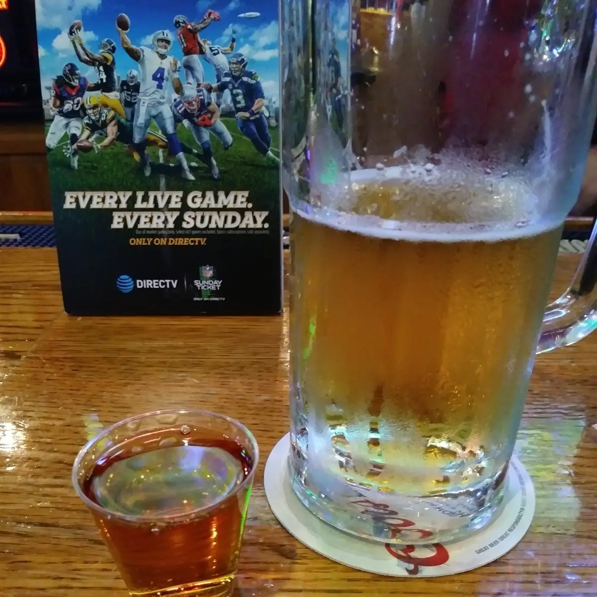 Buffalo Trace and Coors Light