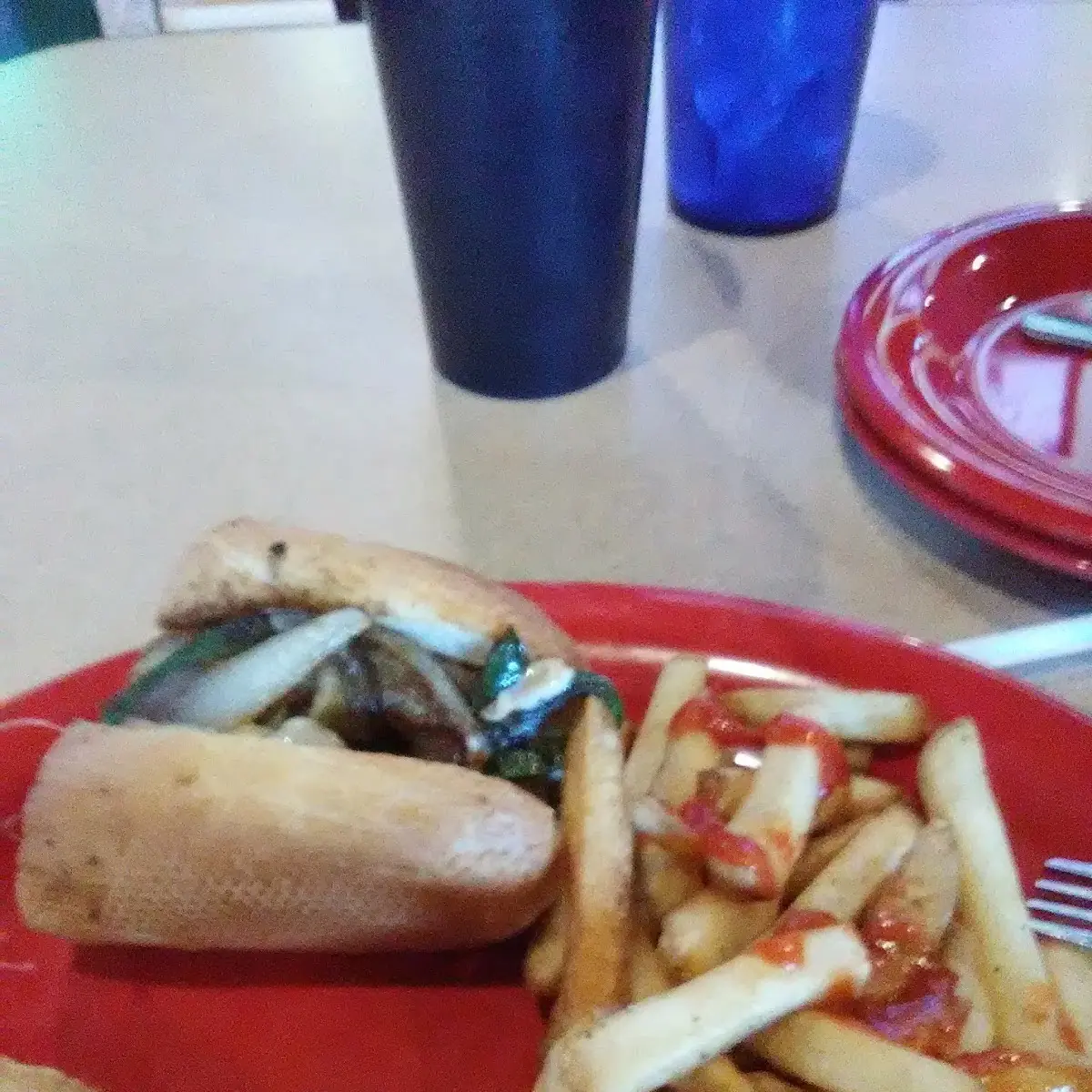 Philly Cheesesteak Sandwich