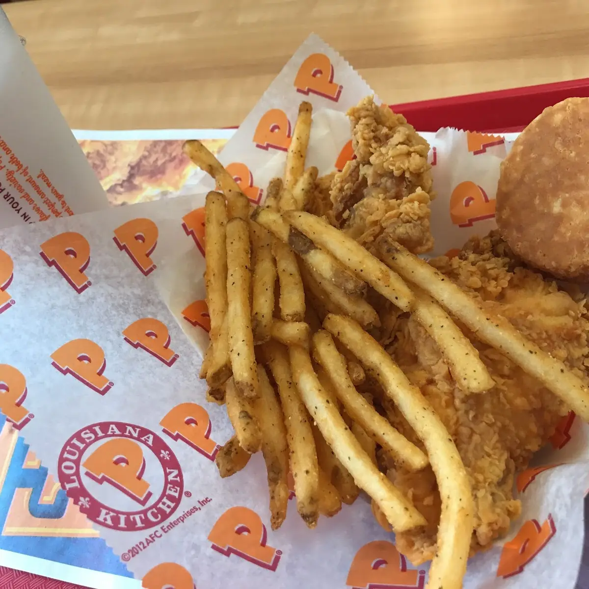 French Fries Crispy Chicken