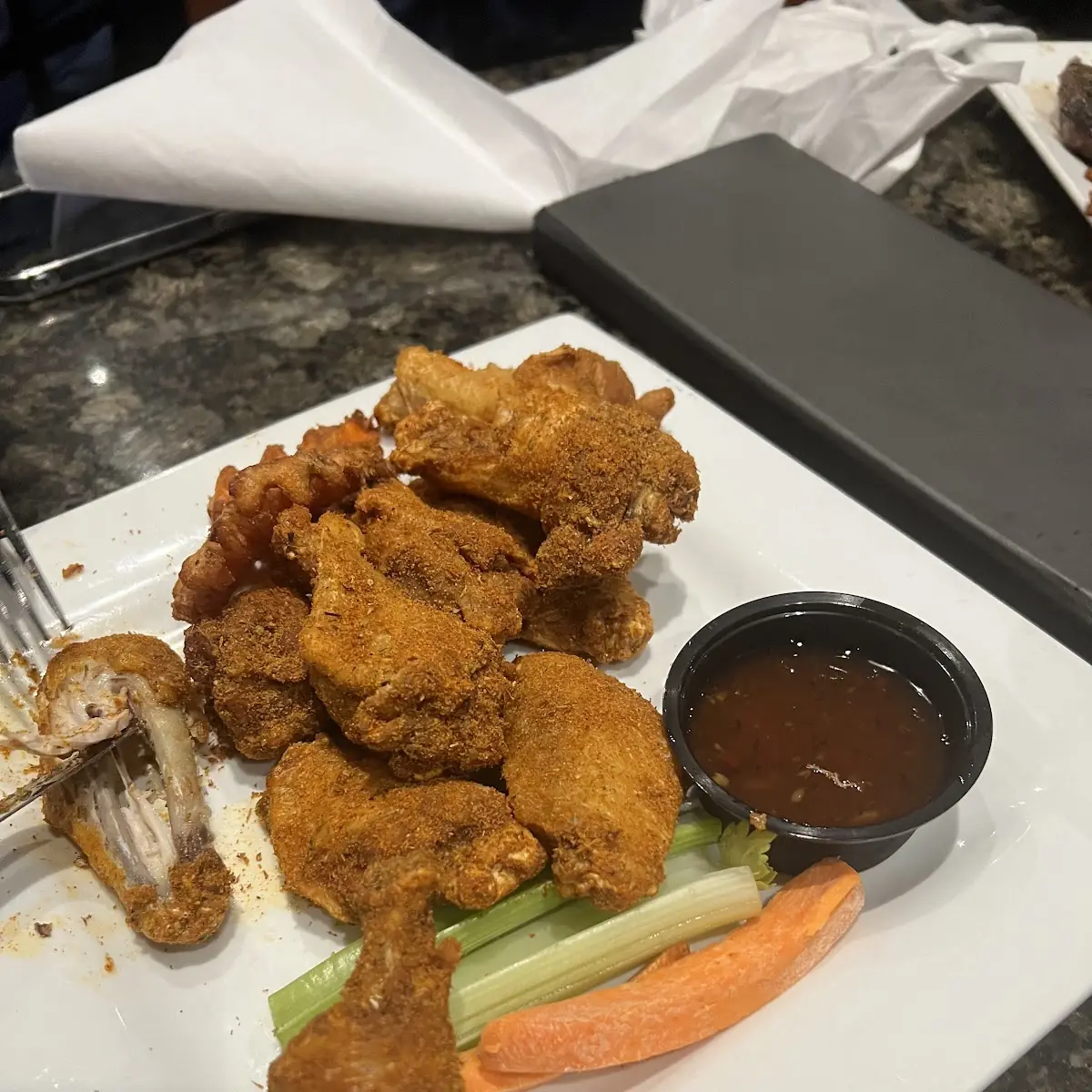 Garlic Parmesan 6 Piece Wings