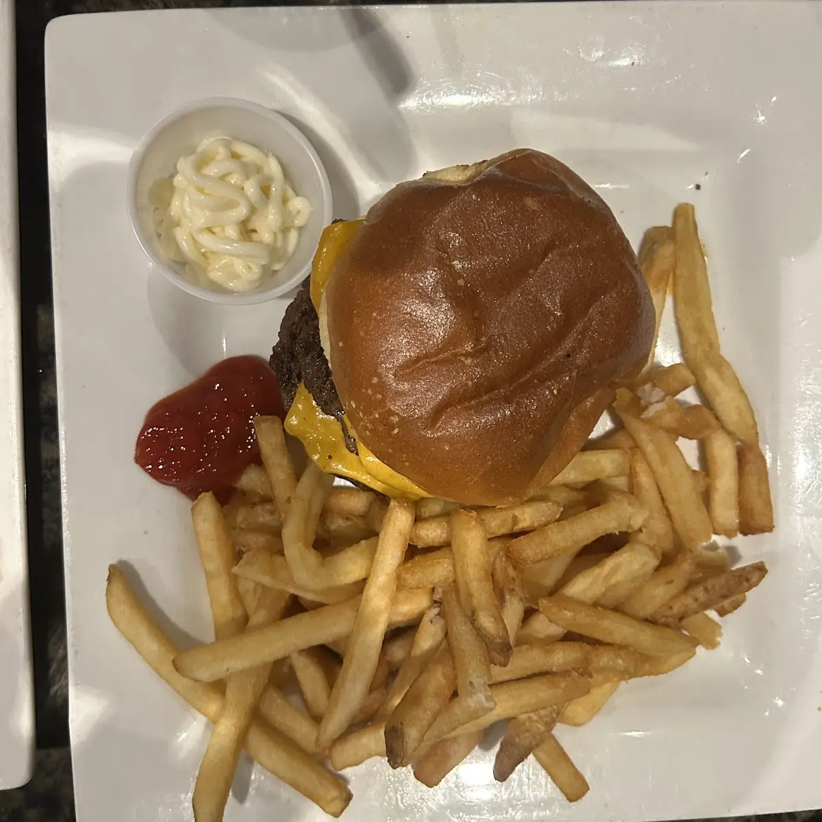 Smash Burger and Fries