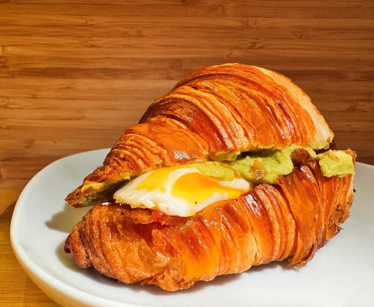 Sausage Egg Cheese Croissant