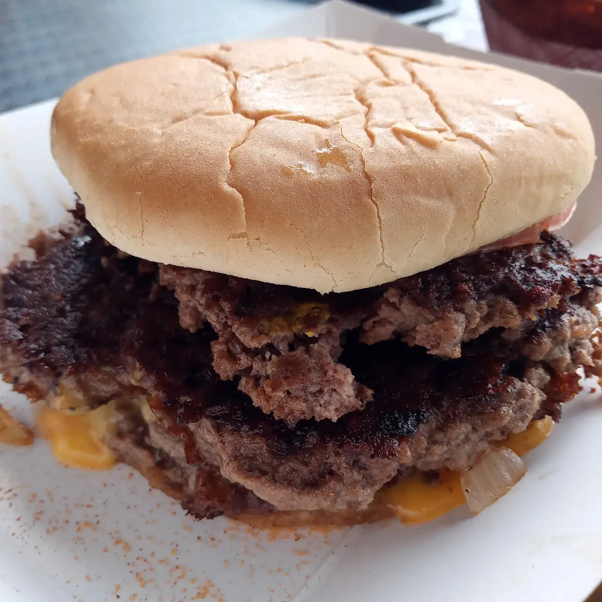 Triple Cheeseburger