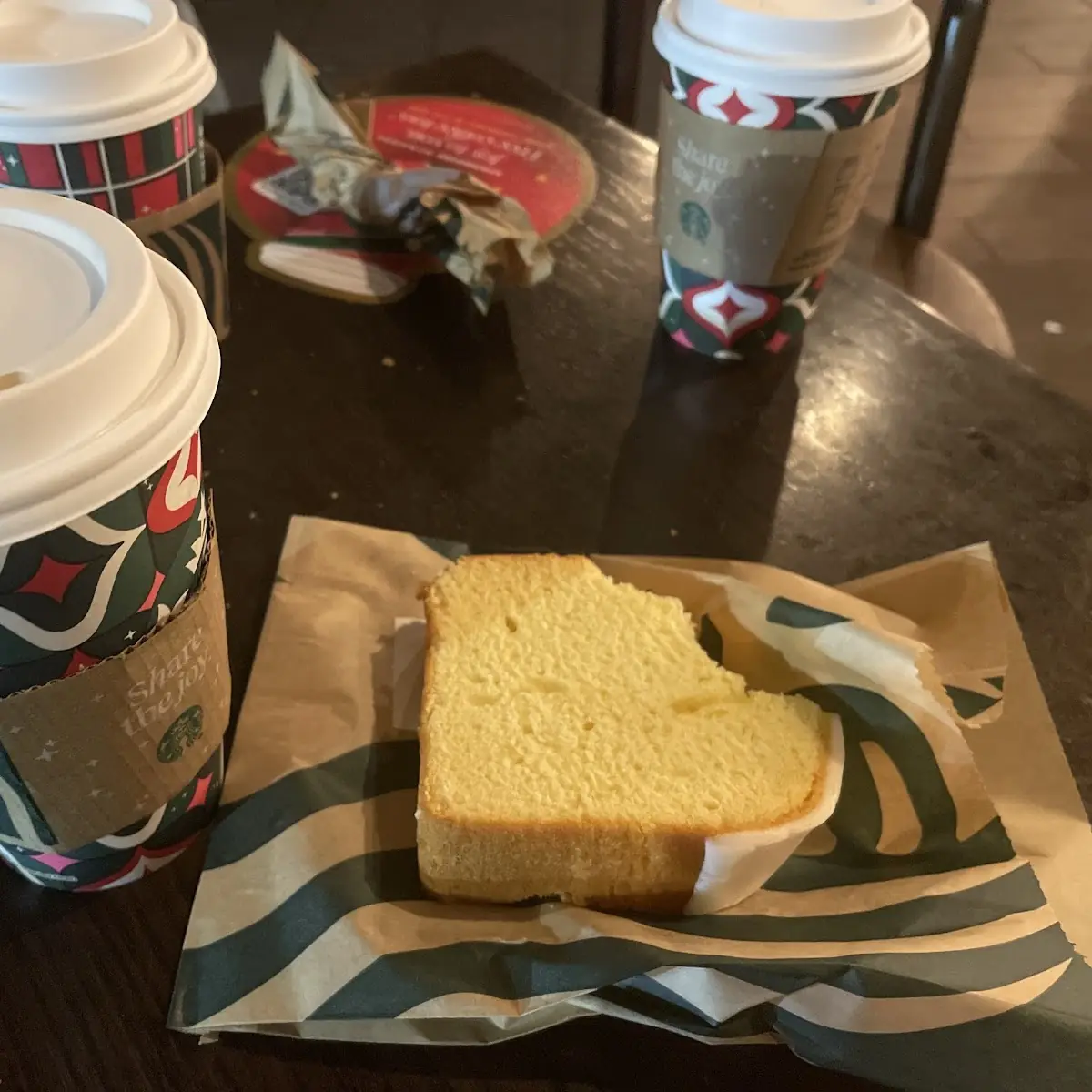 Latte and Lemon Pound Cake