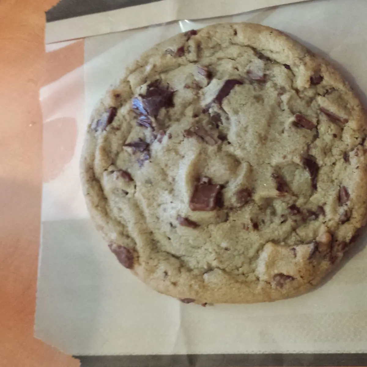 Panera's Double Chocolate Chip Cookie