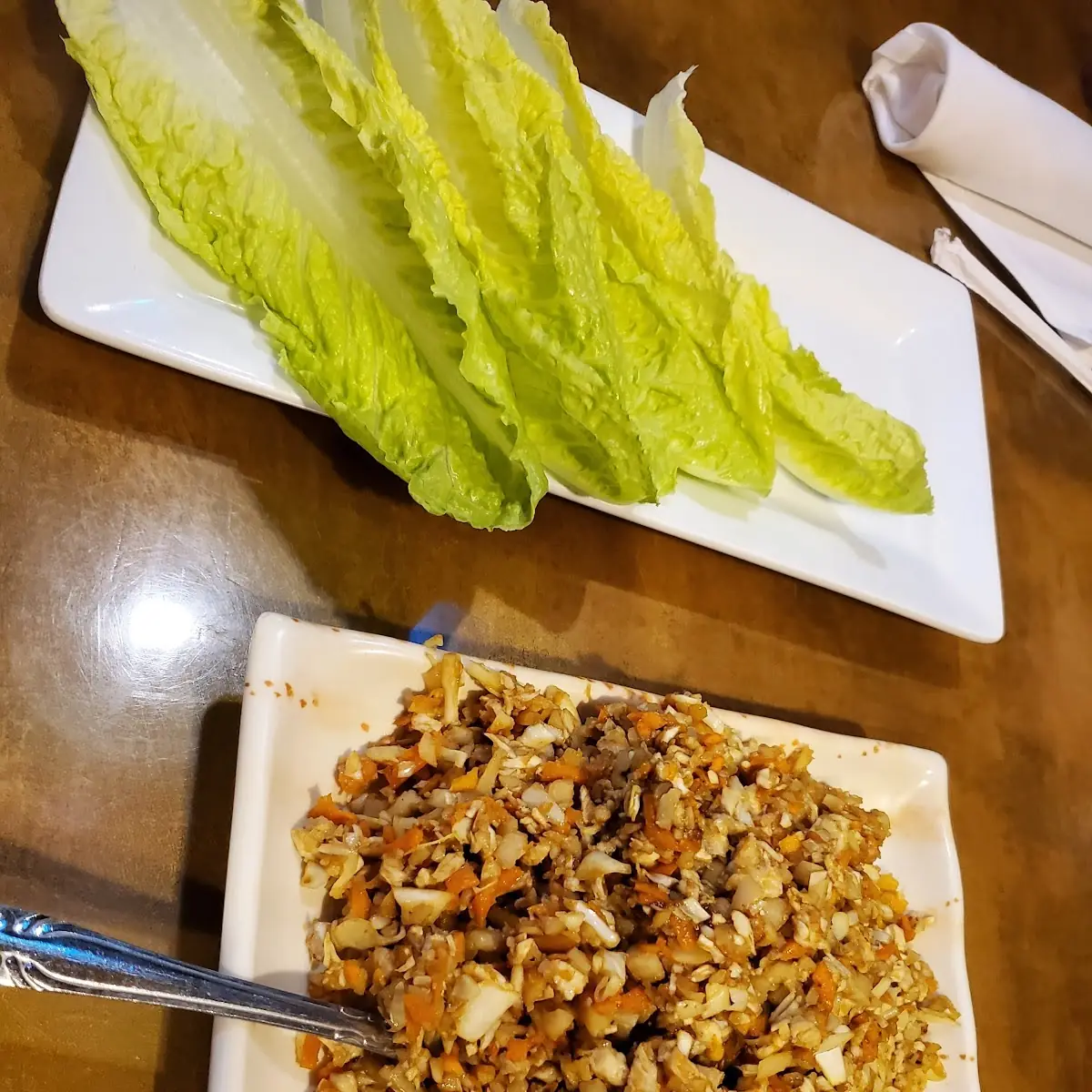 Chicken Lettuce Wrap