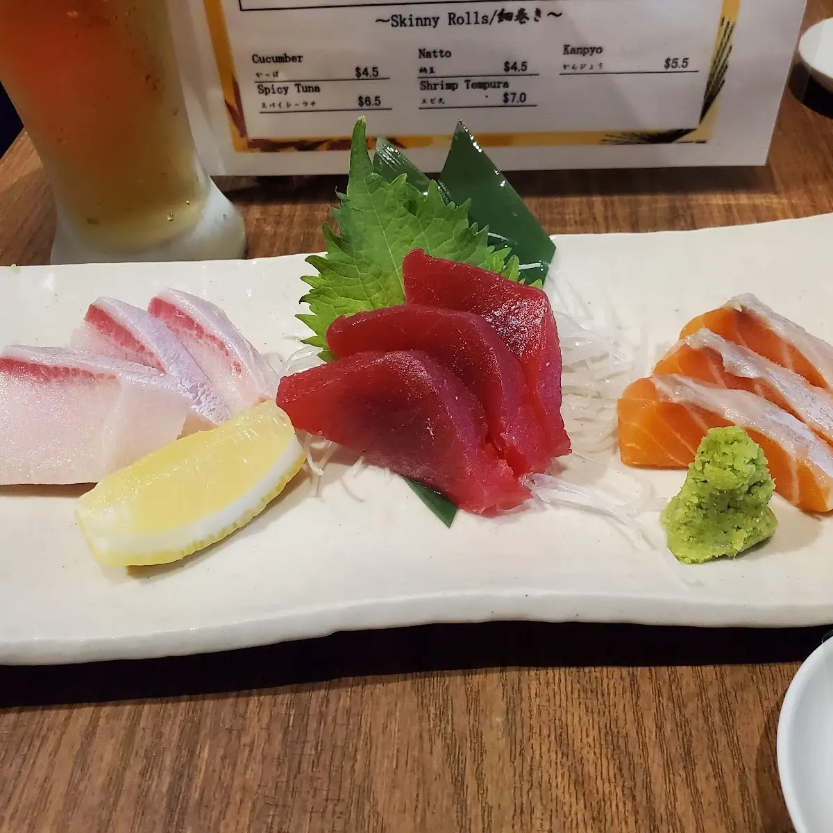 Happy Hour 3 Kind Sashimi