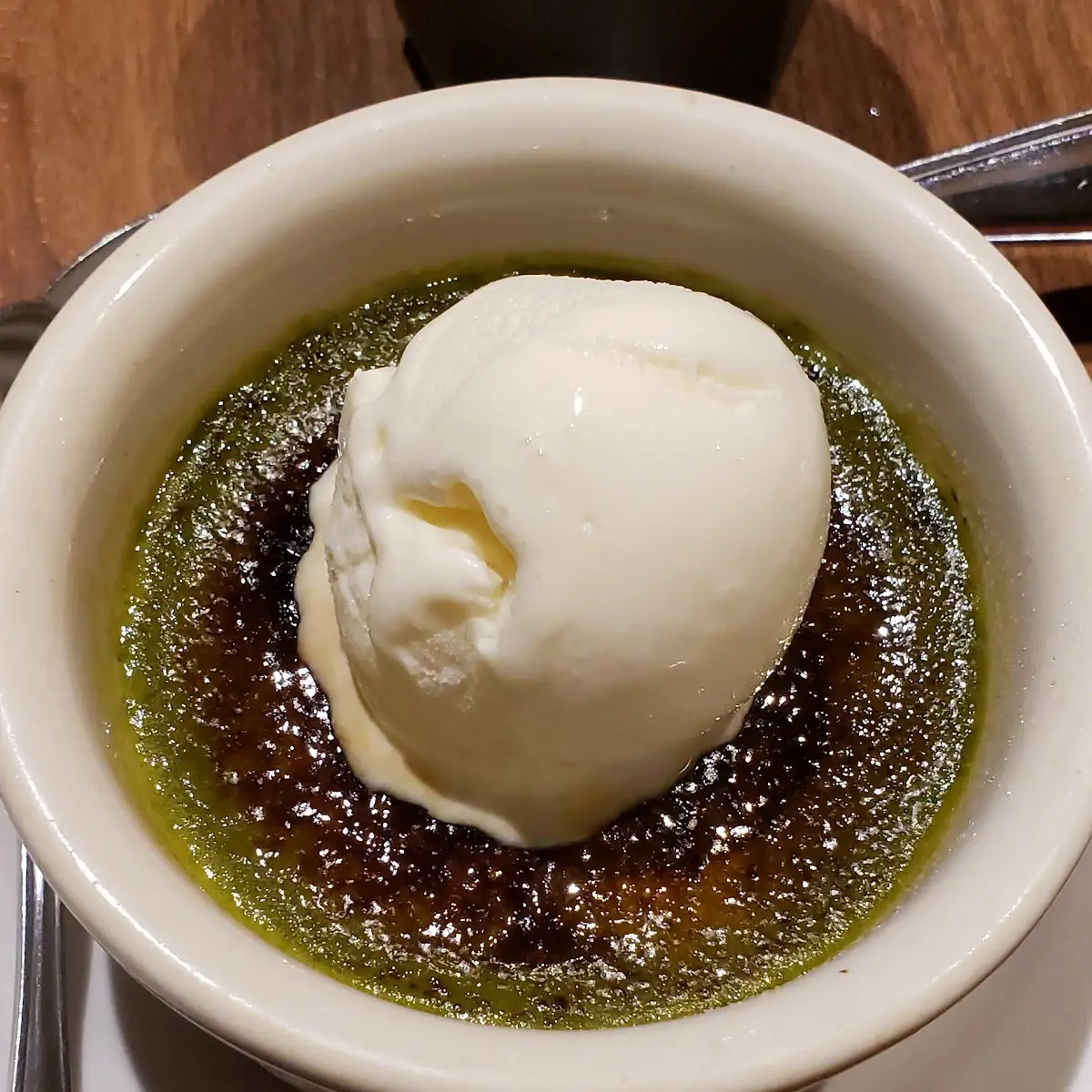 Matcha Creme Brulee