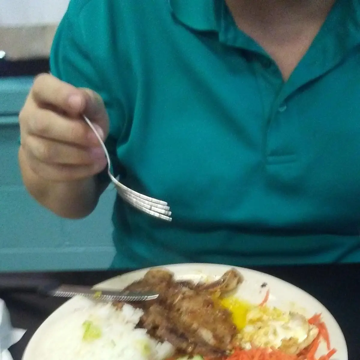 Grilled Pork Chop Plate