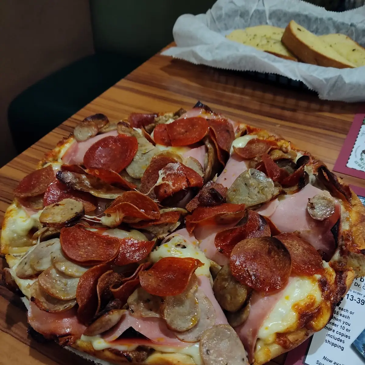 Meat Lovers Pizza w Ham Added