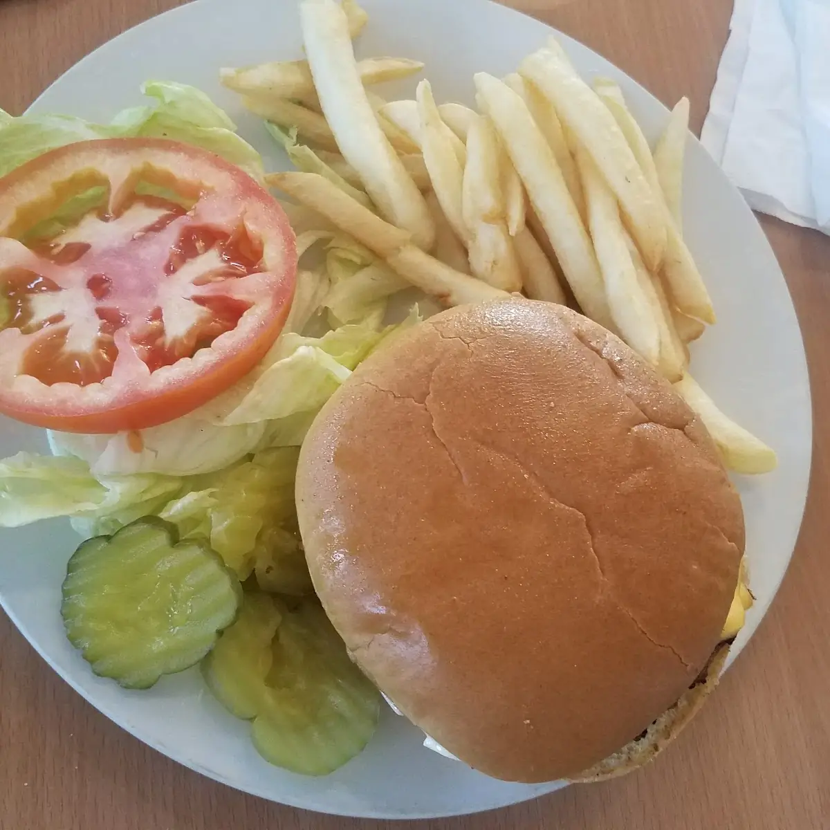 Cheeseburger Meal