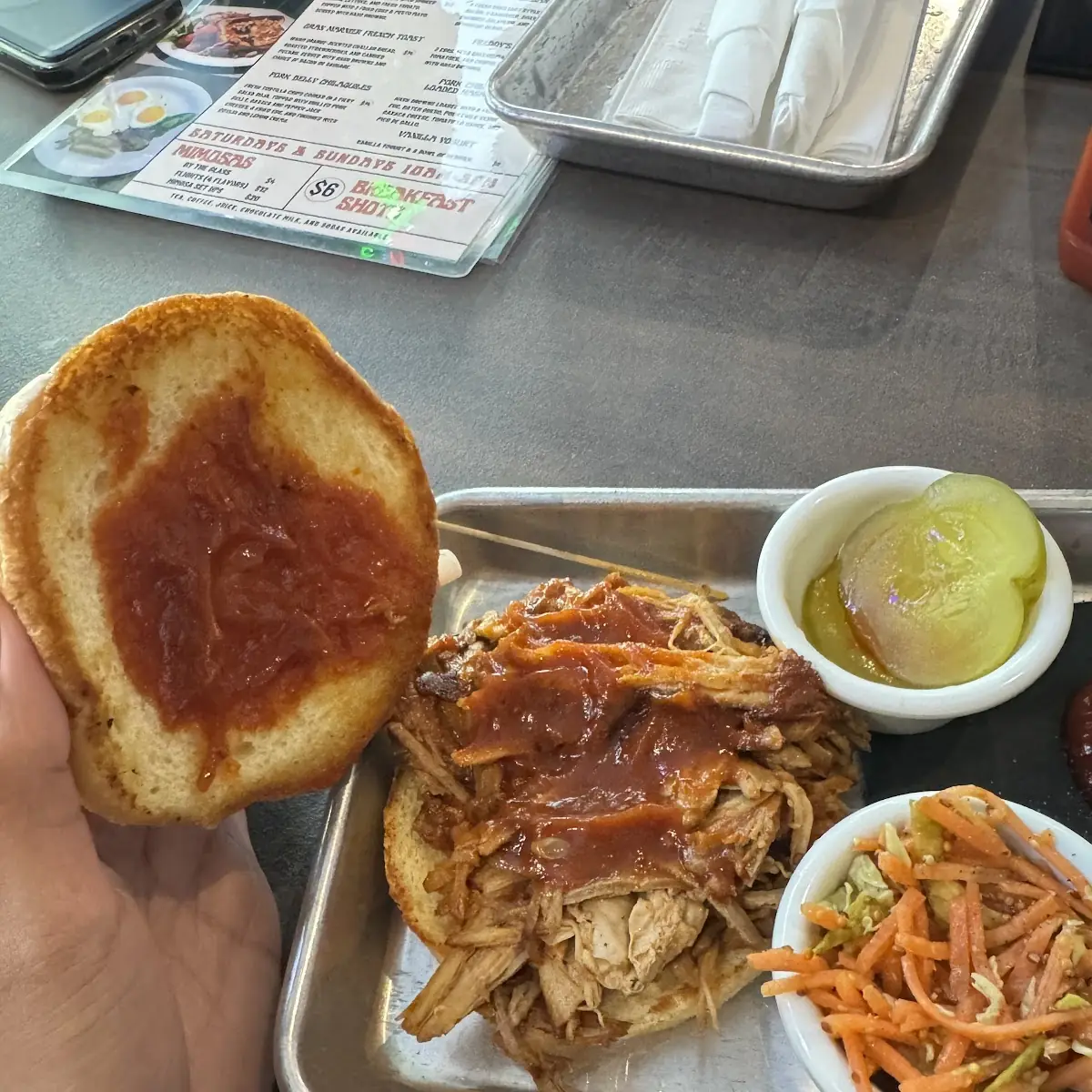Pulled Pork Sandwich