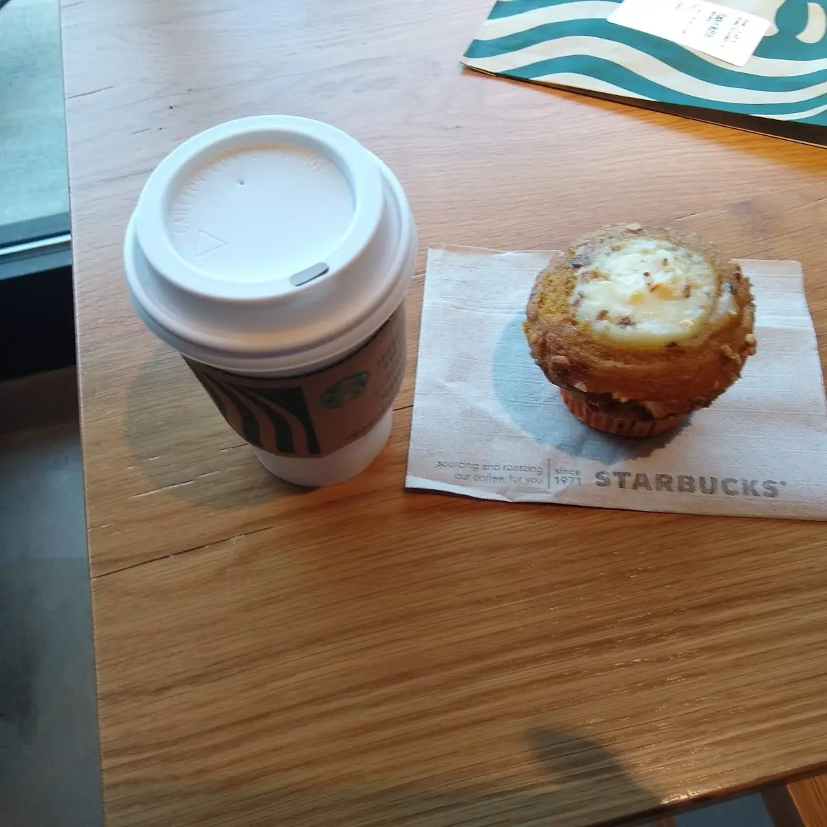 Pumpkin Spice Cream Cheese Muffin