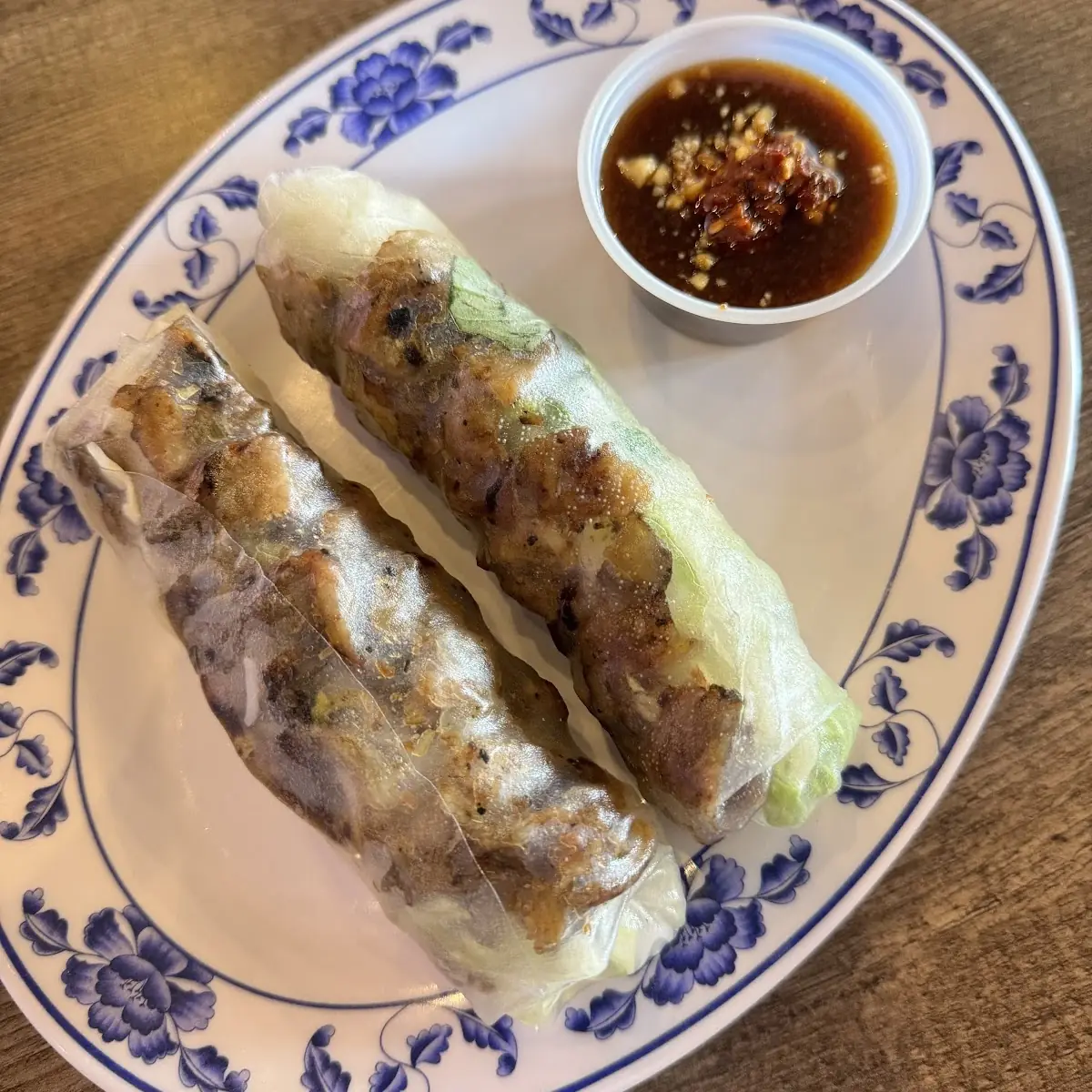 Fresh Grilled Pork Spring Rolls 2 pcs Gỏi Cuốn