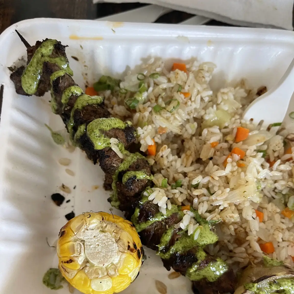 Short Rib Skewers Anticuchos
