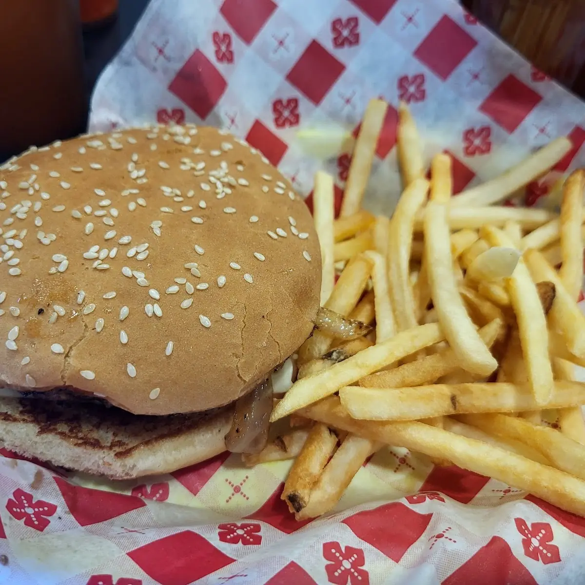 Mushroom and Swiss Burger