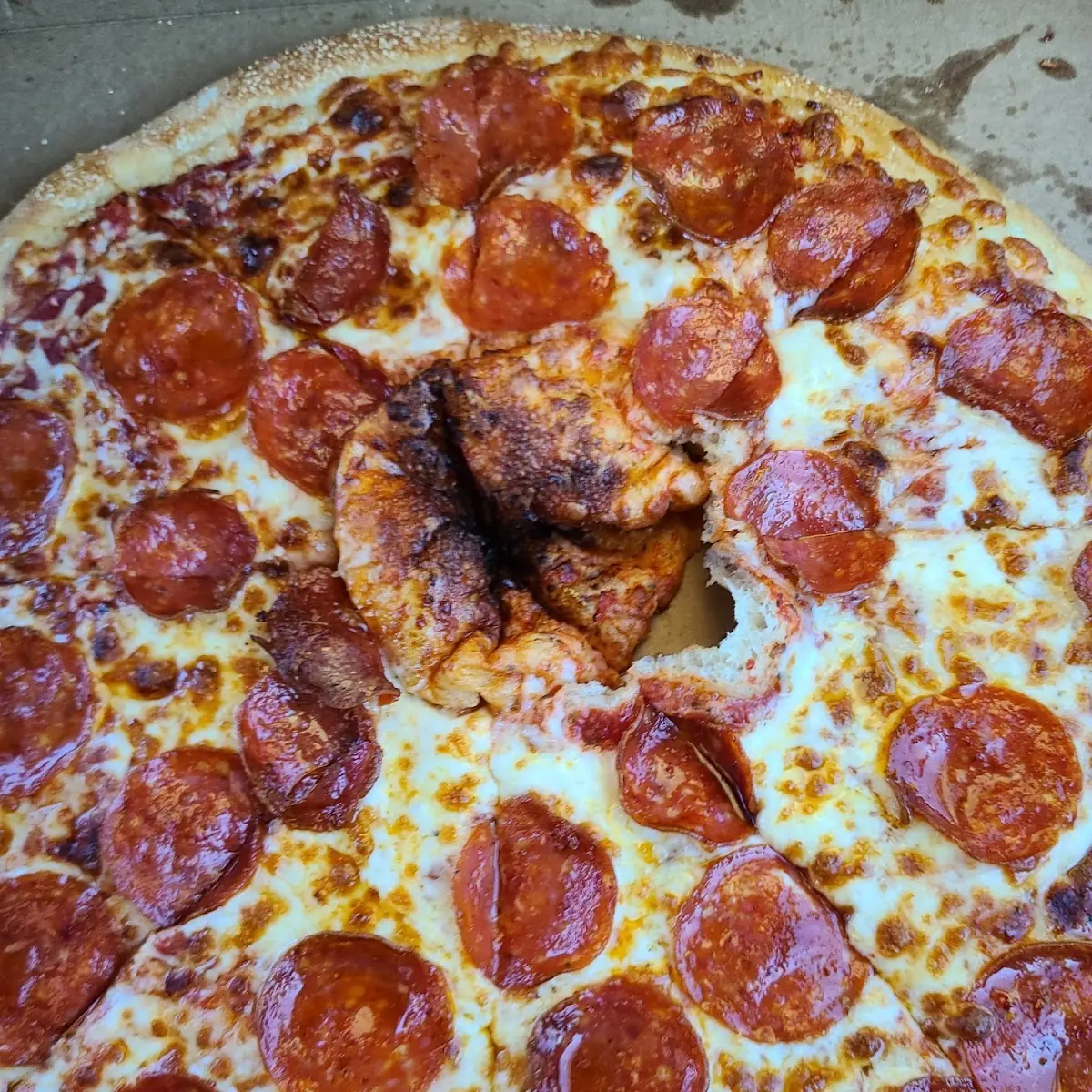 Extra Pepperoni Extra Cheese Pizza