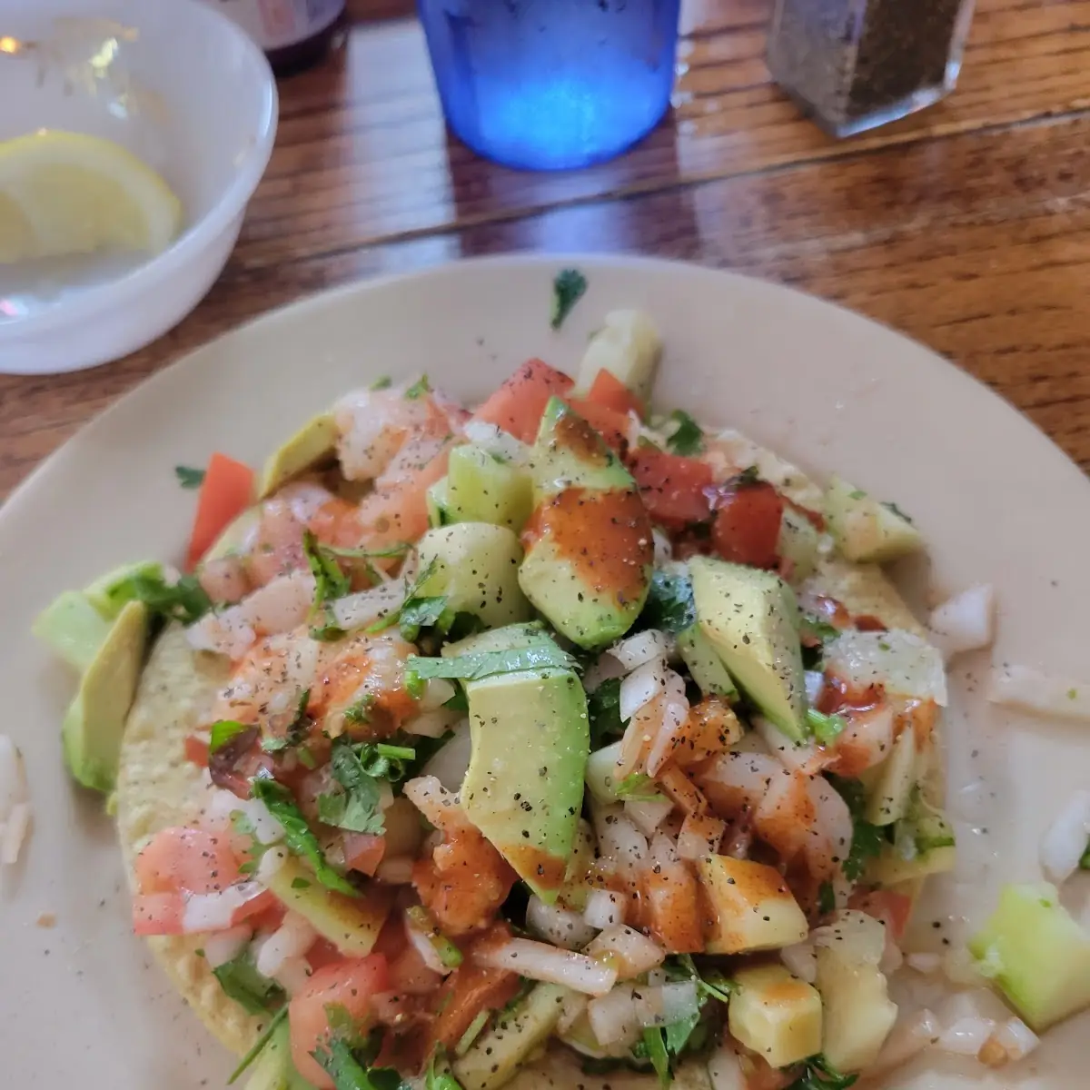 Ceviche Tostada