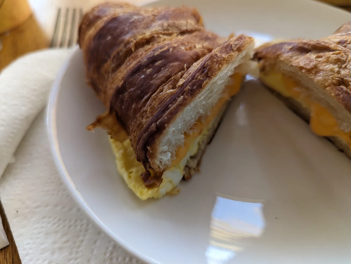 Croissant Breakfast Sandwich