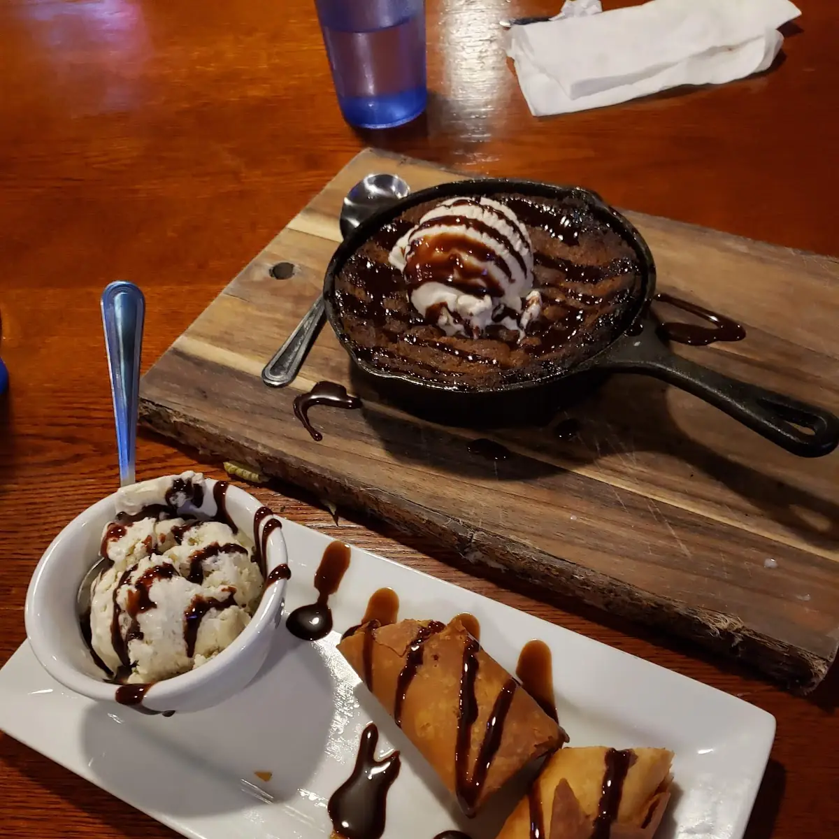 Deep Fried Cheesecake and Cookie Dessert Chocolate Chip