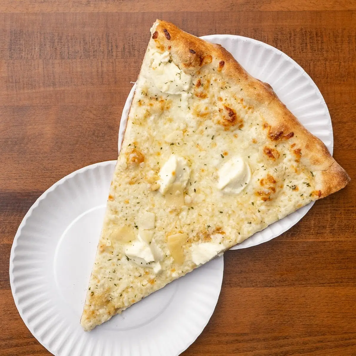 Mega White Pizza