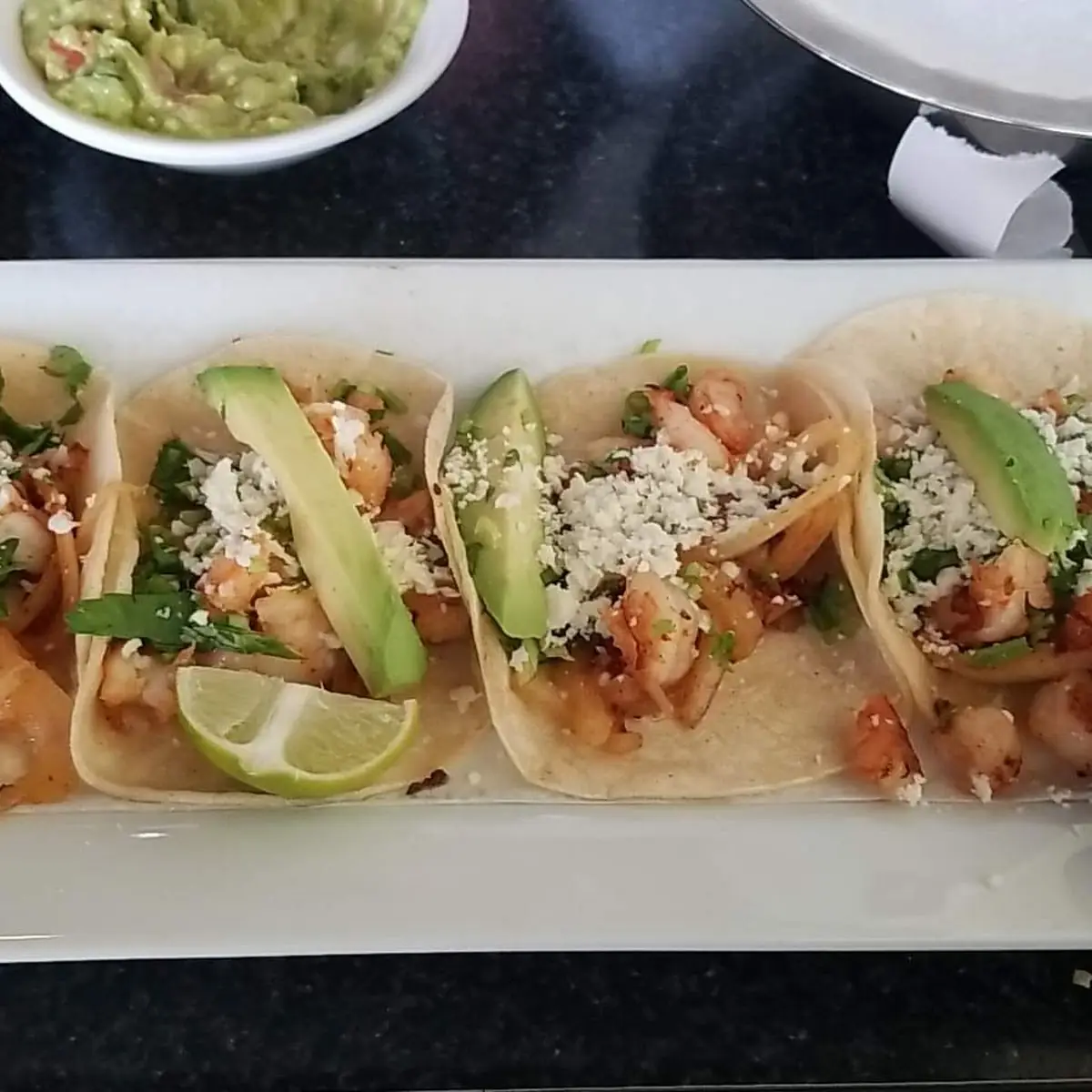 Shrimp Street Tacos