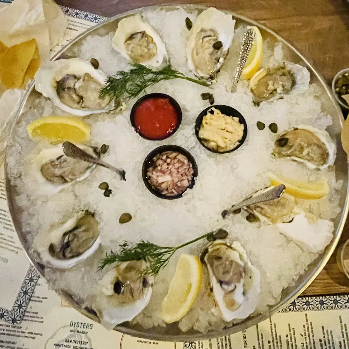 Raw Oysters