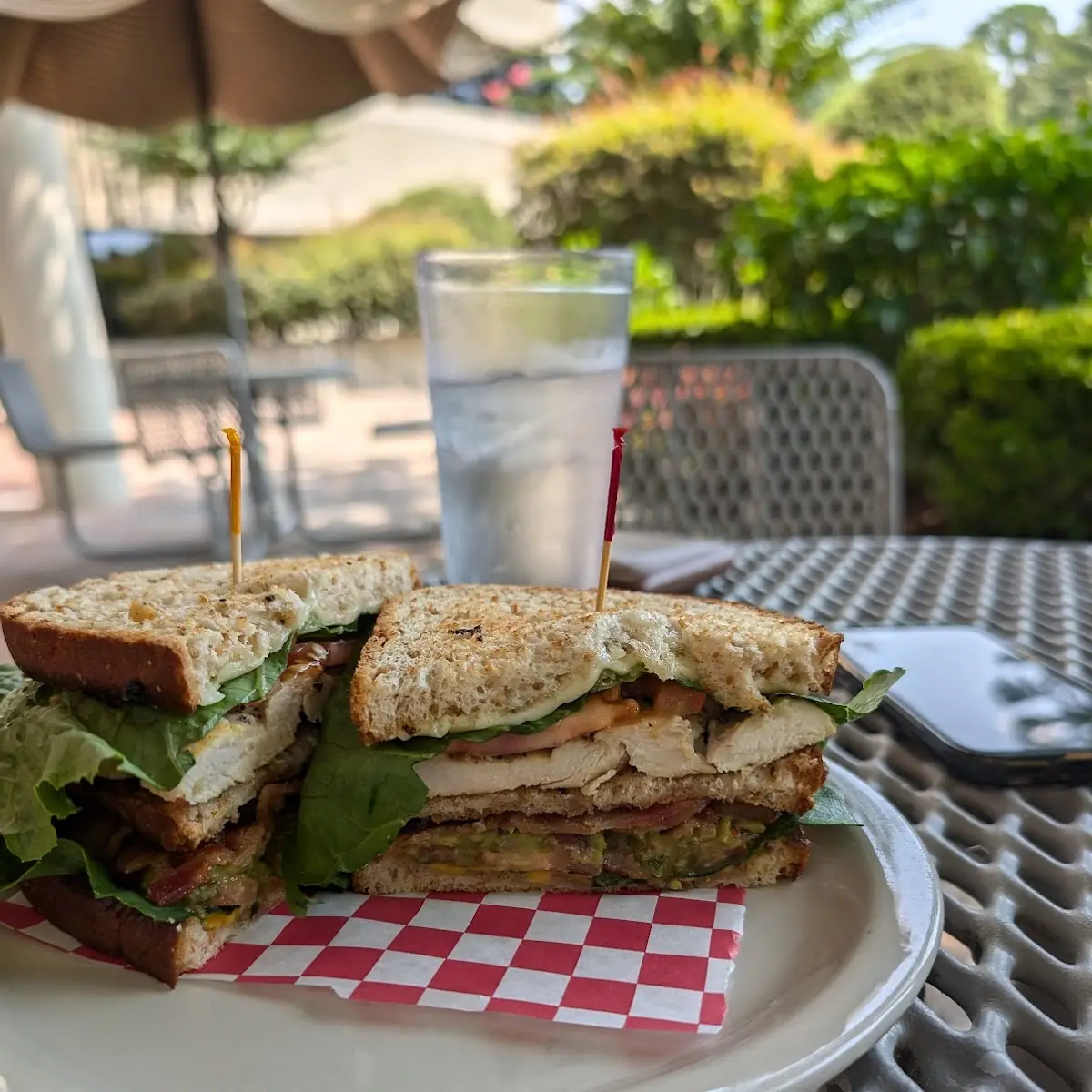 Chicken Avo Club Sandwich