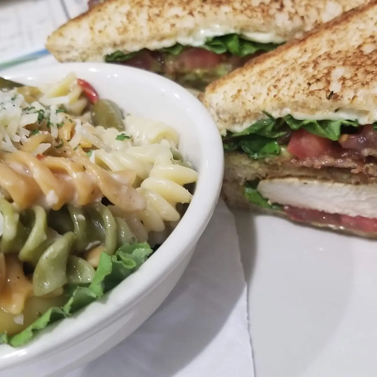 Chicken Club Pasta Salad
