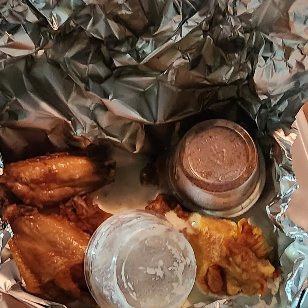 6 PC Wings w Ranch Dressing