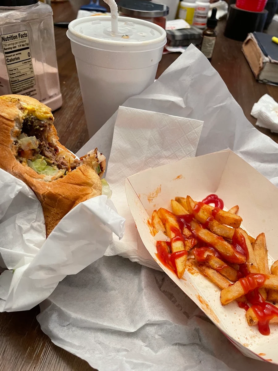 Bacon Cheeseburger Basket