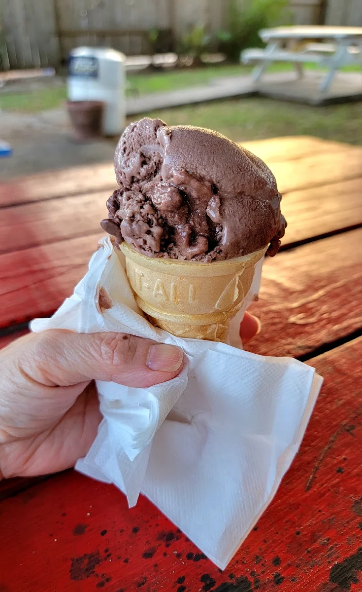 Chocolate Ice Cream Cone