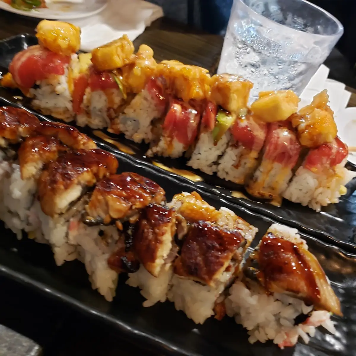 Eel with Spicy Tuna