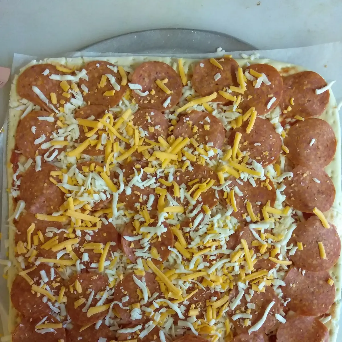 Miss's Square Pizza Special Order