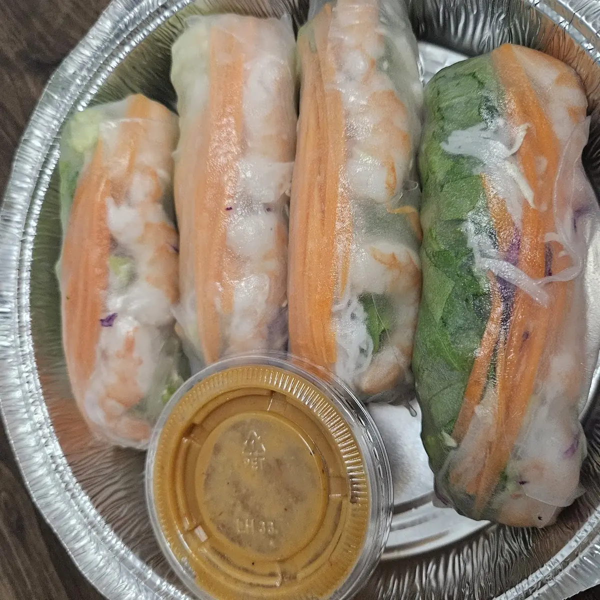 Fresh Shrimp Spring Rolls
