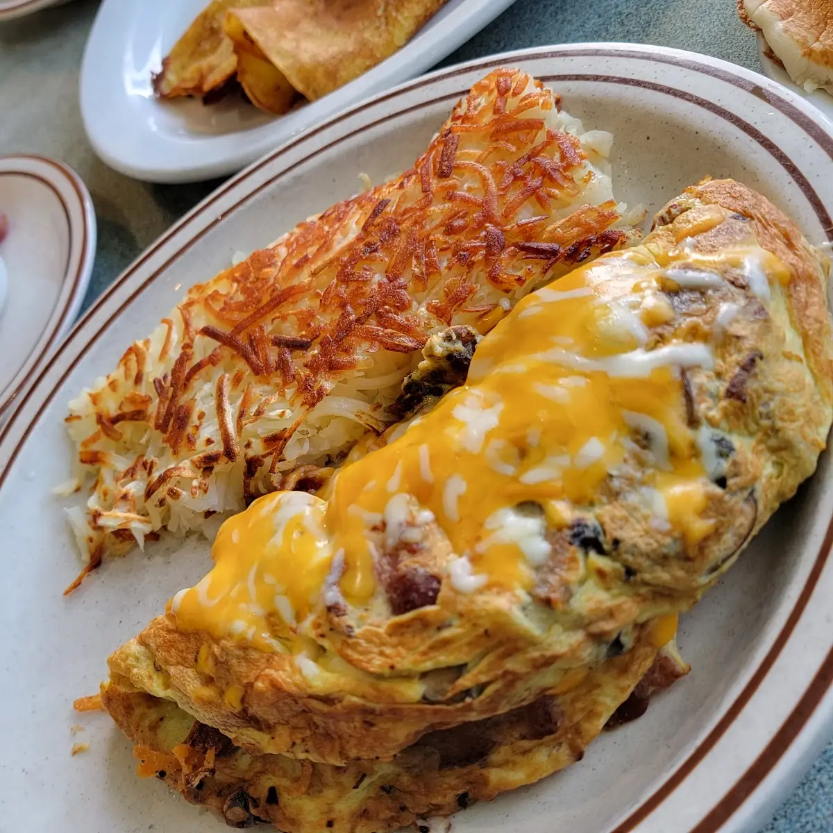 Chili Cheese Omelette