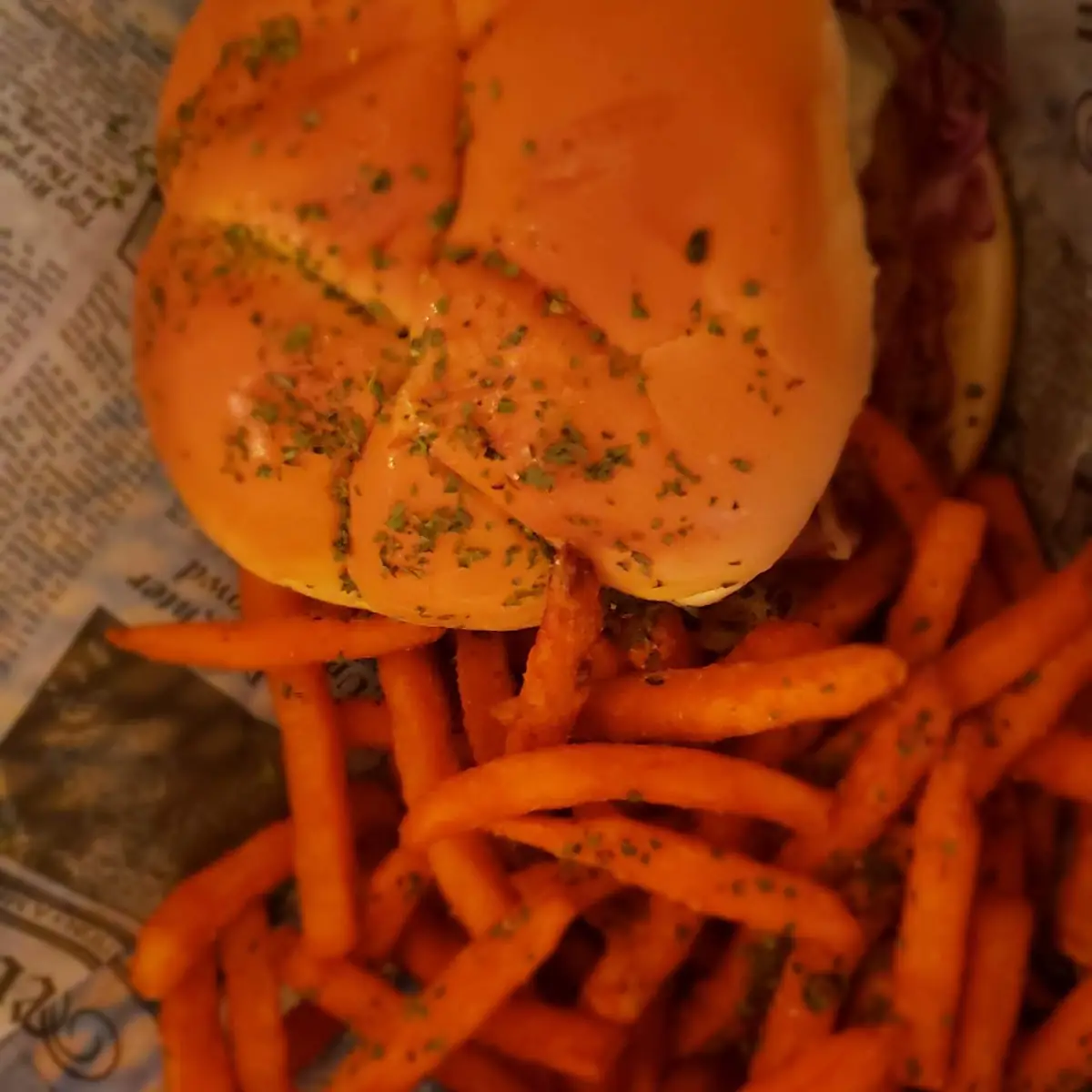 Hamburger 4oz Ç Batata Frita