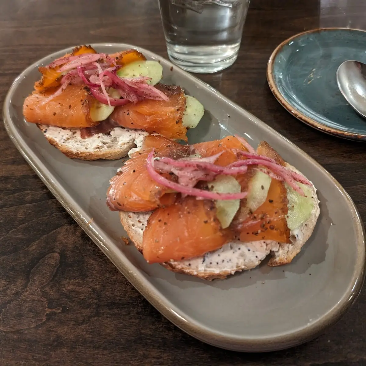 Smoked Salmon Tartine