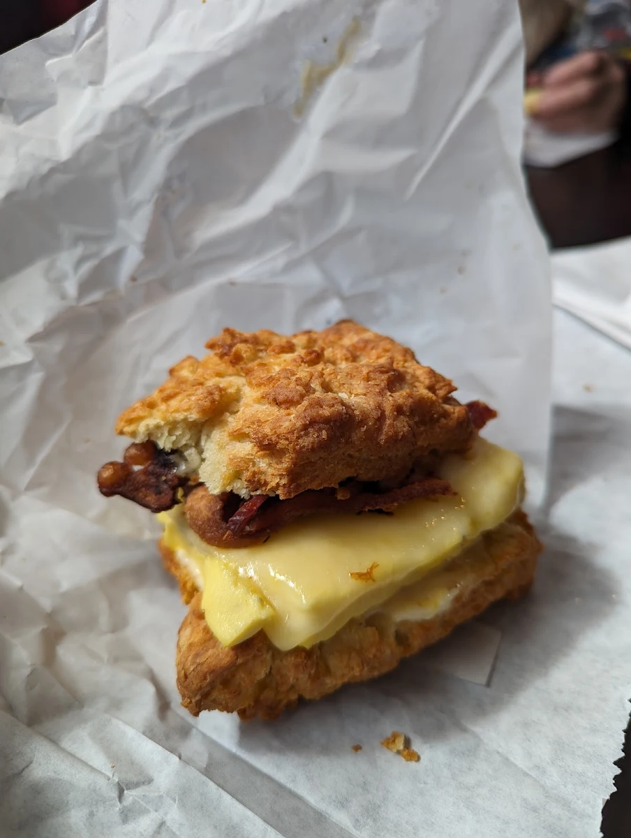 Breakfast Biscuit Sandwich