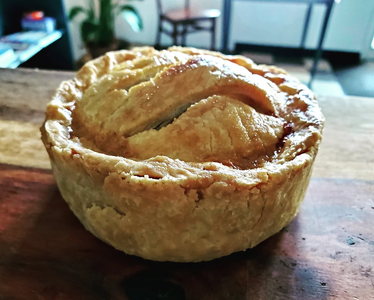 Carmelized Onion Mushroom Potato Personal Deep Dish Pie