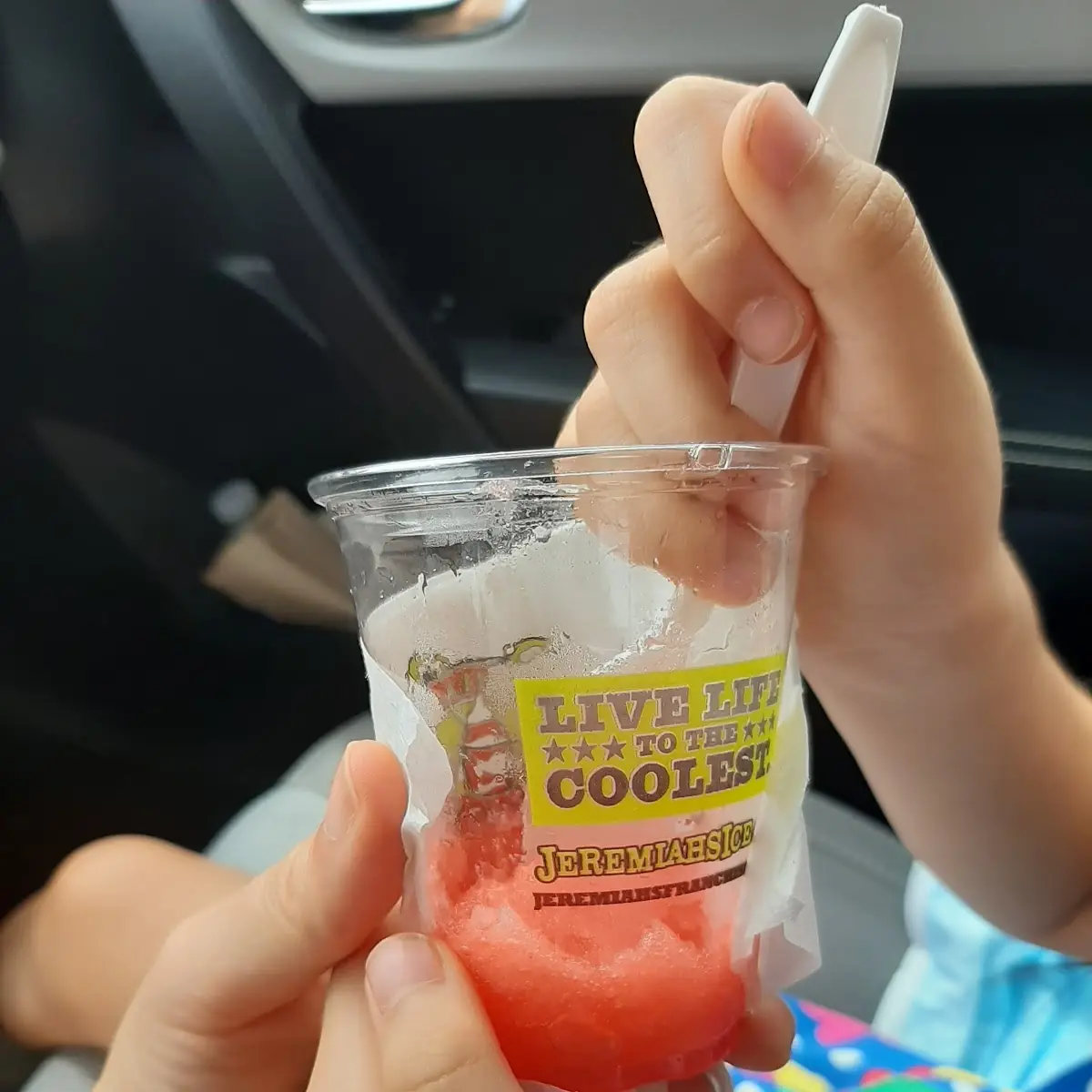 Strawberry Lemon Italian Ice