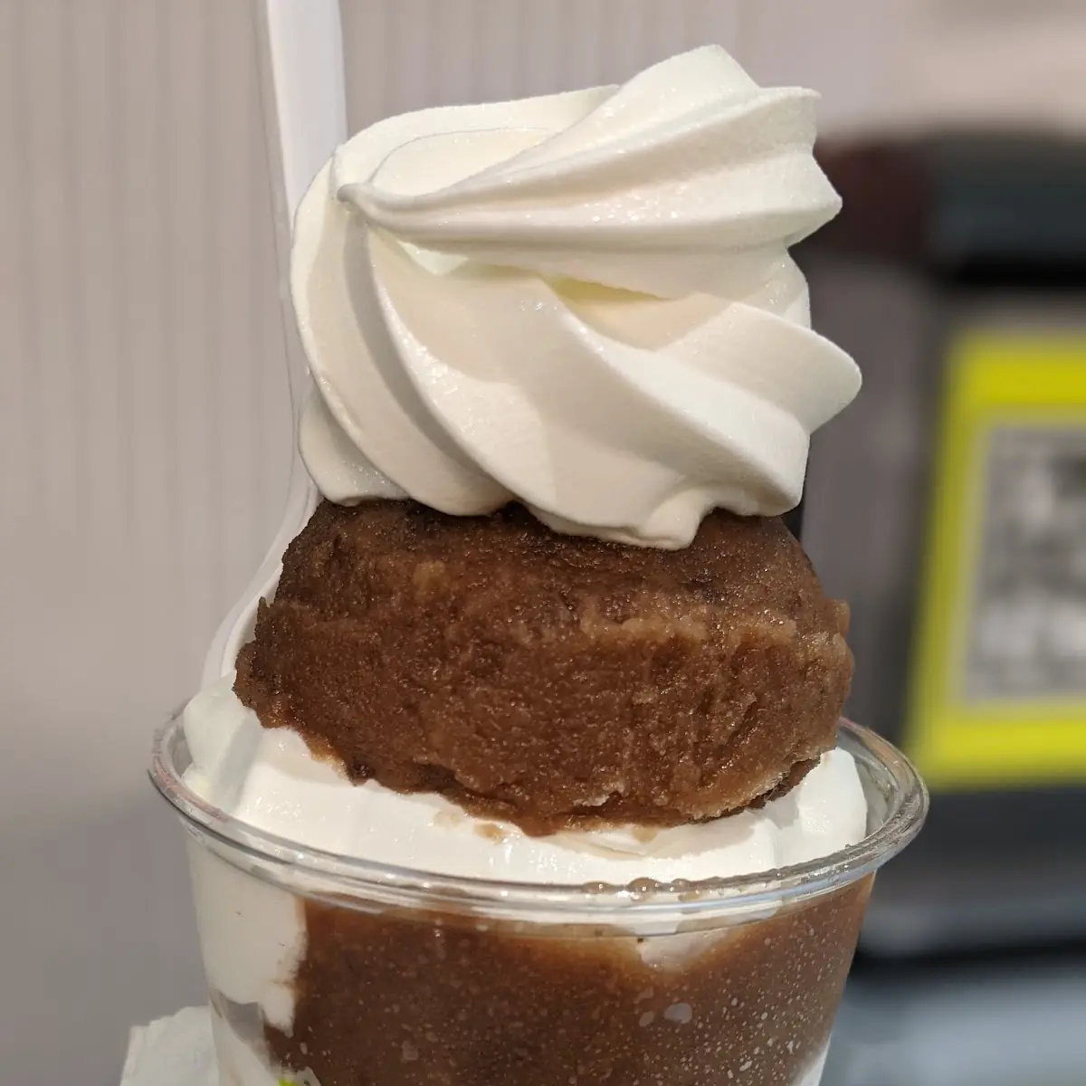 Vanilla Ice Cream and Chocolate Ice