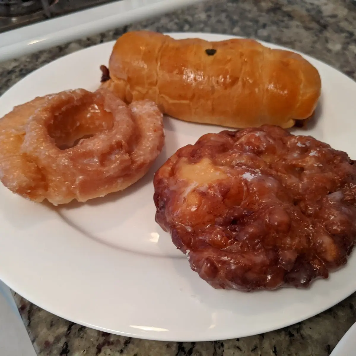 Apple Fritter Kolache Old Fashioned Glazed