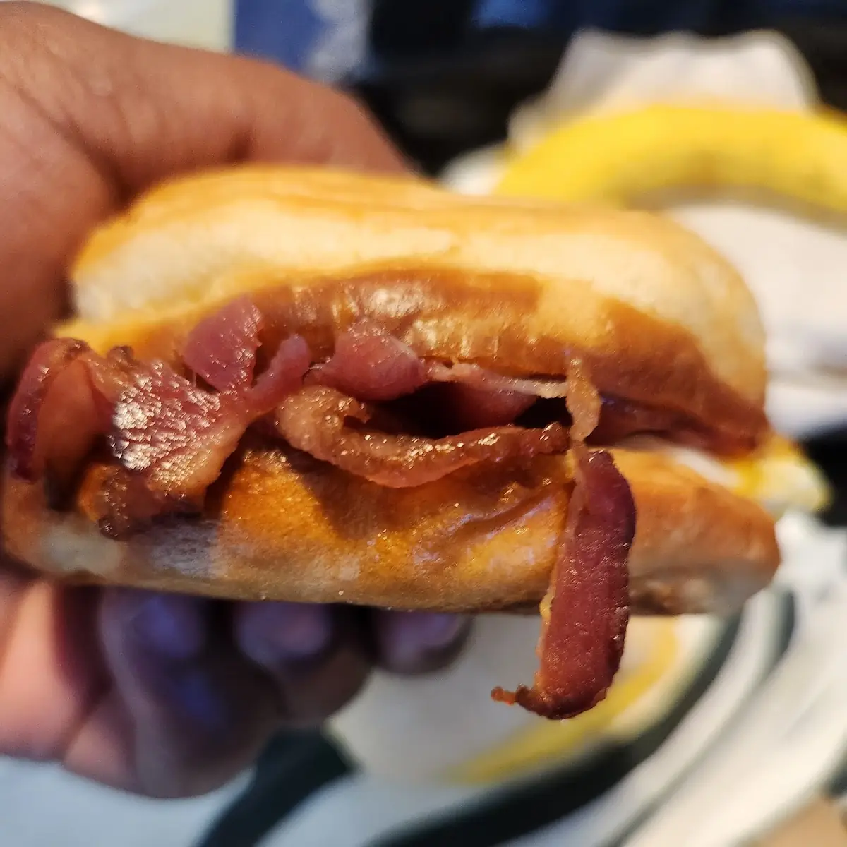 Double-Smoked Bacon Cheddar & Egg Sandwich