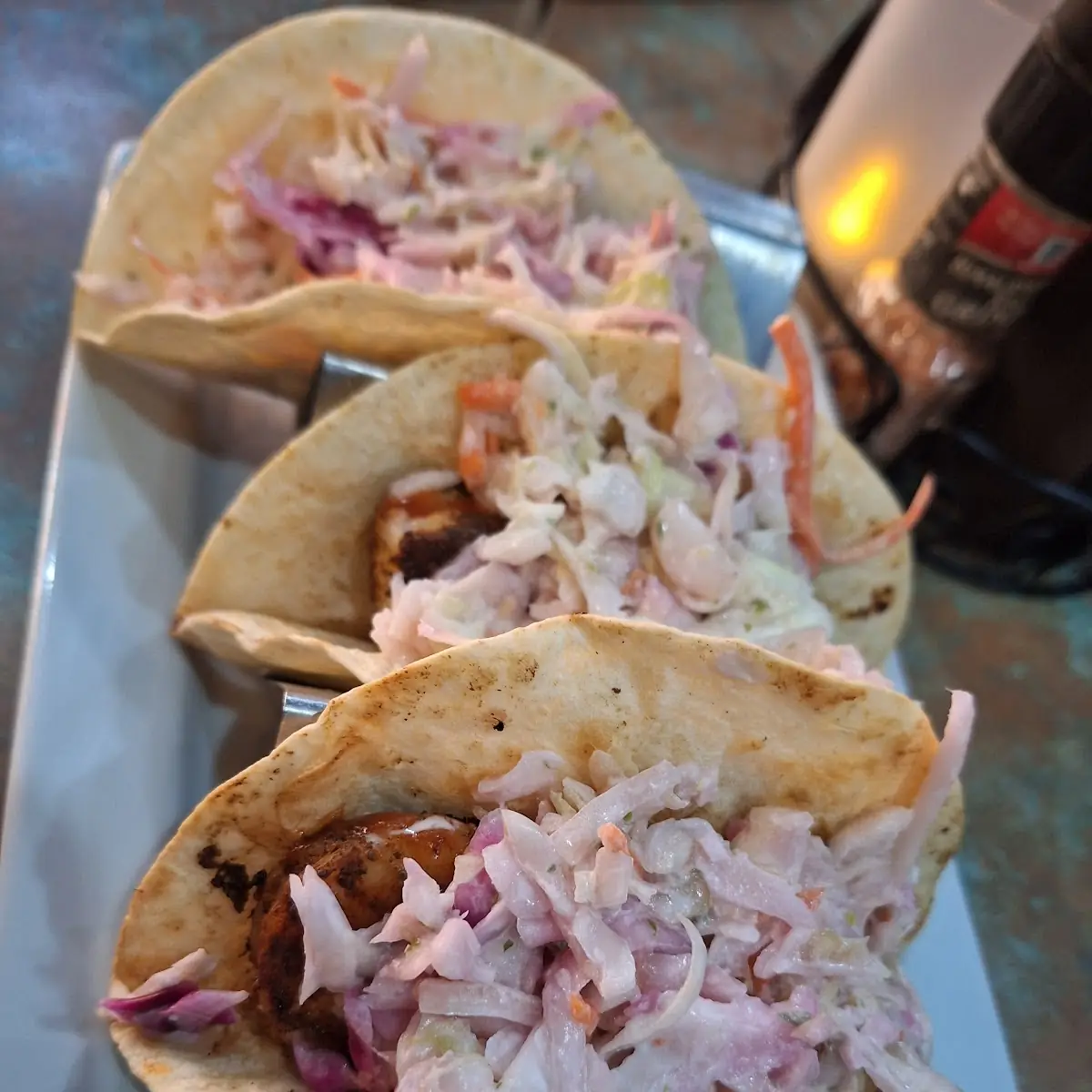 Angry Shrimp Tacos