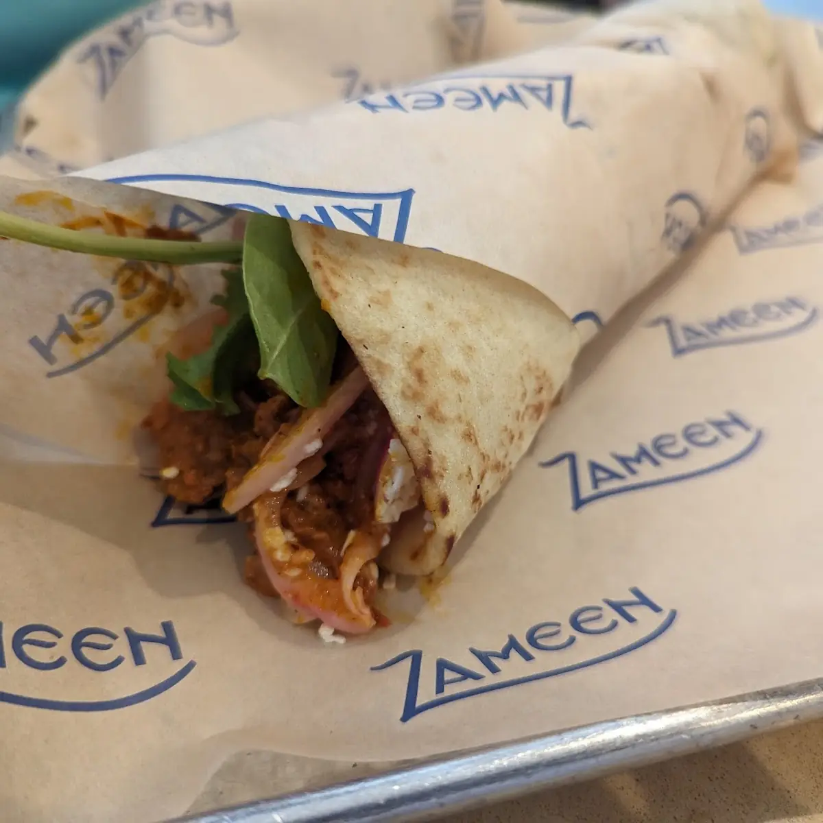 Red Chili Chicken Wrap